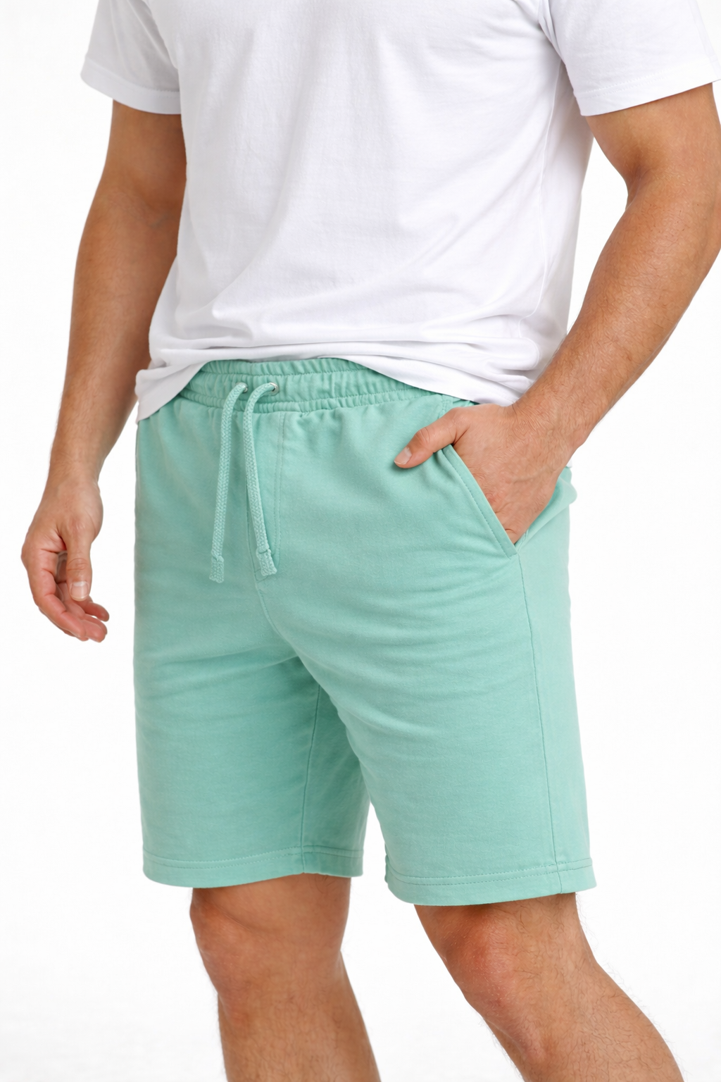 מכנס קצר מליבו - טורקיז – תמונה 3