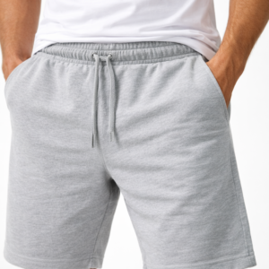 מכנס קצר מליבו - אפור