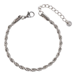 צמיד - DALOR ROPE כסף