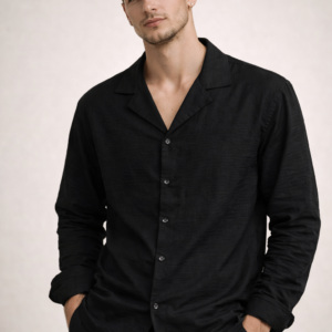 חולצת מיקונוס - שחור