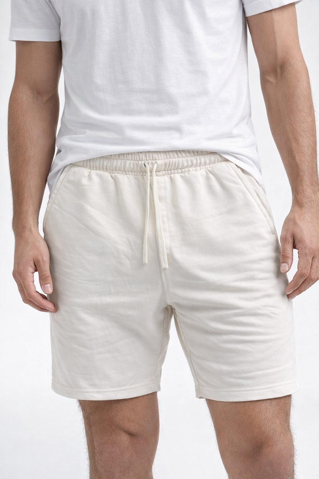 מכנס קצר מליבו - שמנת – תמונה 2