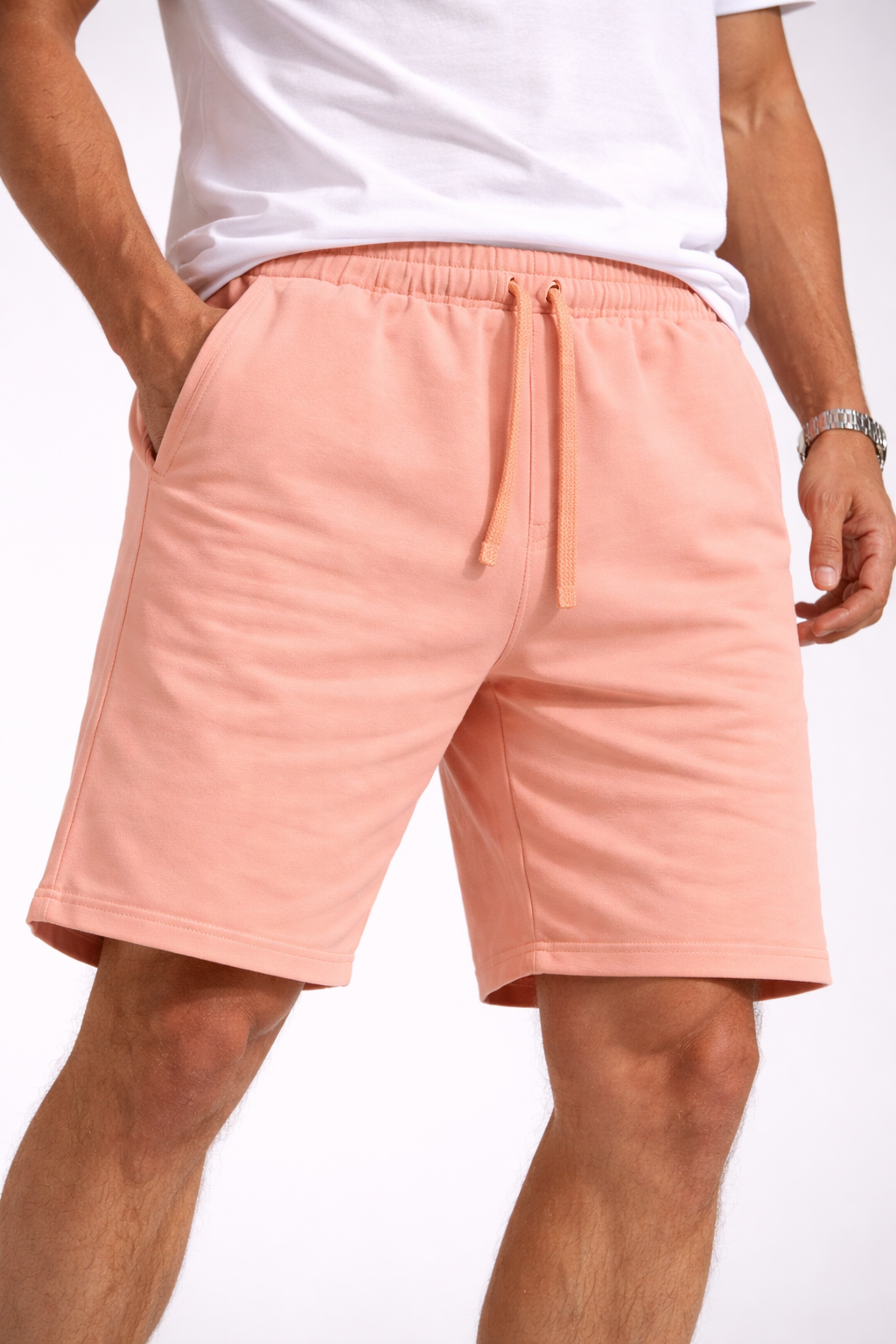 מכנס קצר מליבו - כתום – תמונה 2