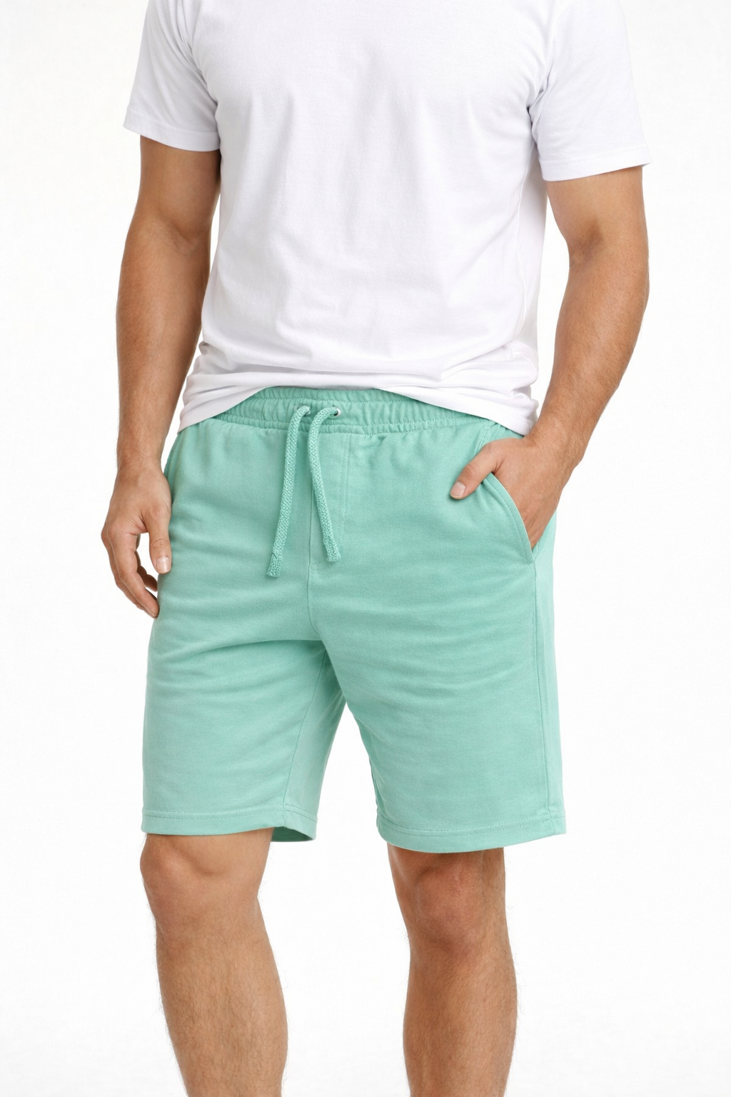 מכנס קצר מליבו - טורקיז – תמונה 2