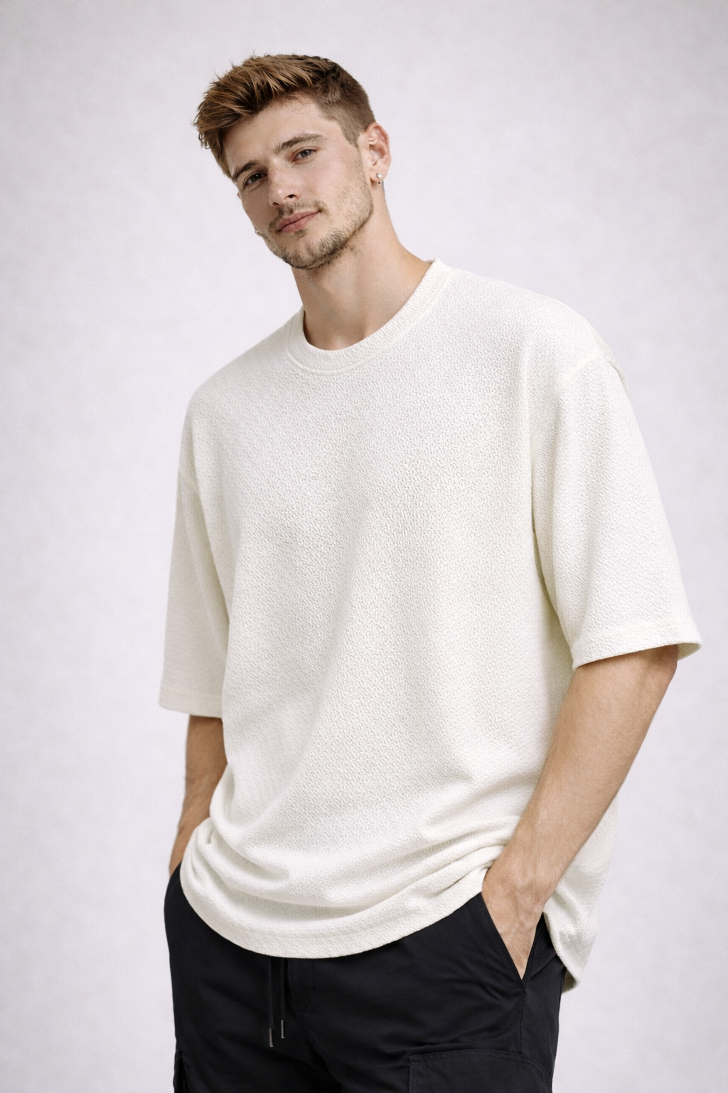 חולצת סנטוריני - לבן – תמונה 2