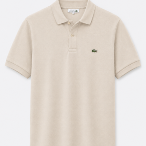 Lacoste Polo Big - שמנת