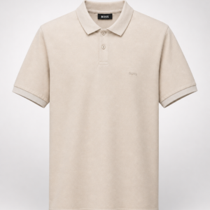 BOSS POLO BIG - שמנת