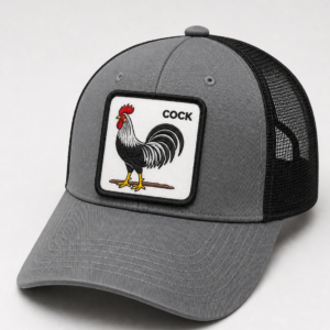 כובע Rooster Trucker - אפור