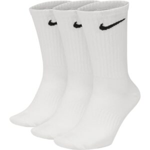 שלישיית גרביים גבוהות NIKE - לבן